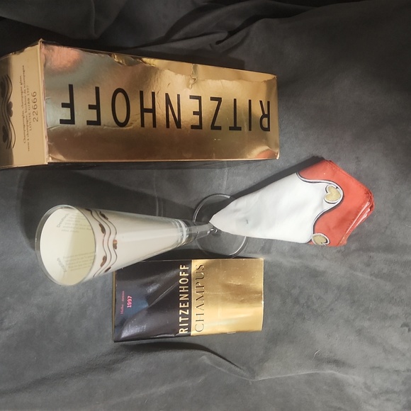 Ritzenhoff Champus Champagne Flute Louis Gibb 1997 Read all details! - Picture 1 of 6